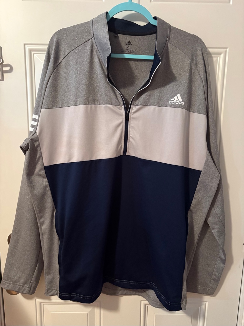 Men’s ADIDAS Quarter Zip Pull Over